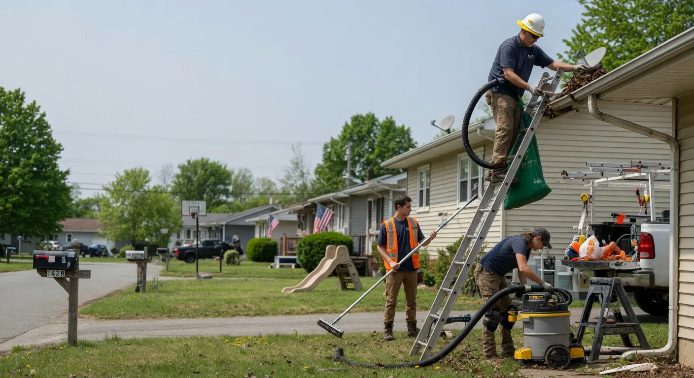 Gutter Installation in Ridge Farm, IL near me